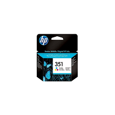 Cartouche encre compatible, originale et rechargeable à prix discount. Hp 351 Cartouche Trois Couleurs Cyan Magenta Jaune Cb337ee