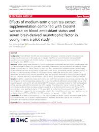 pdf effects of um term green tea
