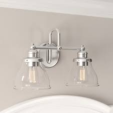 Safavieh sea gull lighting thr3e lighting universal lighting and decor varaluz. Farmhouse Country Bathroom Vanity Lighting Wayfair