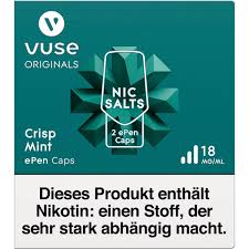 Vuse Caps Crisp Mint 18mg Nikotin Online Kaufen
