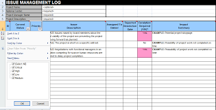 Issue log template is a log sample document that shows the process and procedure of recording issues for software or project. Issue Tracking Template Excel Free Download Spreadsheettemple