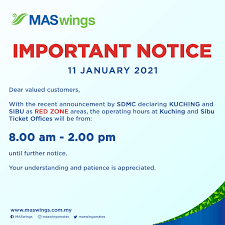 The distance between sibu (sbw) and kuching (kch) is approximately 202 kilometres or 125 miles. Maswings Welcome