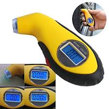 Kangnice Lcd Digital Auto Car Motorcycle Tire Tyre Air Pressure Gauge Tester Tool Continue To The Product At The Image L Tyre Gauge Air Pressure Gauge Gauges