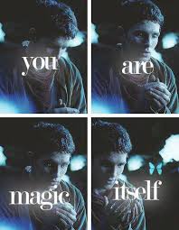 In This Scene Would It Not Have Been The Most Heartbreaking And Beautiful Thing If He Had Made A Strawberry Appear Instead Of Merlin Fandom Merlin Show Merlin