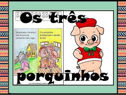 Historia Dos Tres Porquinhos Livro Para Imprimir E Colorir Mistura De Alegria