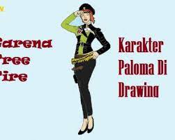 With these free fire icon resources, you can use for web design, powerpoint presentations, classrooms, and other graphic design purposes. How To Draw Karakter Paloma Di Free Fire Archives How To Draw Step By Step