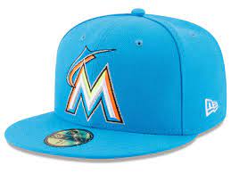 Miami Marlins New Era 2017 Mlb Players Weekend 59fifty Cap 36 Miami Marlins Fitted Hats Mlb Apparel