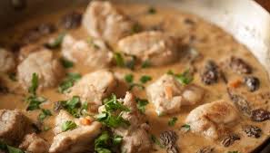 Saute De Veau Au Cidre Et Aux Morilles Recette Saute De Veau Ris De Veau Plats Mijotes