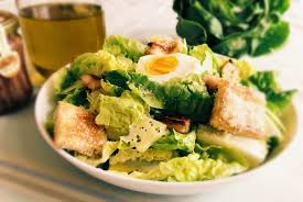 Une Salade Cesar Salade Cesar Salade Cesar Au Poulet Sauce Salade Cesar