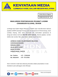 Maybe you would like to learn more about one of these? Kenyataan Media Lembaga Hasil Dalam Negeri Malaysia Facebook