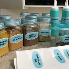 Your resource to discover and connect with designers worldwide. Jar Label Label Balang Dapur