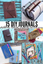 If you purchase something it's made to cover a standard composition book and it's packed with features like a snap front cover, an elastic bookmark, and pockets for notes and pens. 15 Diy Sketchbooks Journals Notebooks Book Cover Crafts