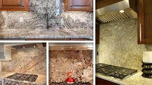 This style will work especially well if you have a lighter colored granite countertop, as the dark slate tiles will contrast the granite. Granite Backsplash In Kitchen Pros And Cons Of Installation