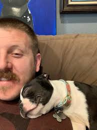 We rescue Dixie a little over a month ago. That's smile says it all 🥰❤