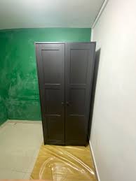I recently bought and installed two ikea pax wardrobes, each 2.0m wide x 2.36m high x 0.58m deep and each with a pair of hasvik sliding doors. Moving Out Sale Ikea Rakkestad 2 Doors Wardrobe Babies Kids Baby Nursery Kids Furniture Kids Wardrobes Storage On Carousell