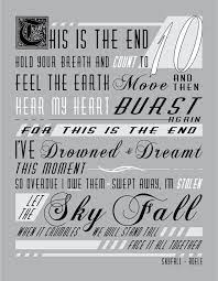 Adele Skyfall Lyric Posters On Behance Adele Skyfall Lyrics Favorite Lyrics Cool Lyrics