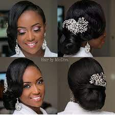 Want even more natural hair inspiration? Instagram Photo By Weddings Onpoint May 3 2016 At 2 46am Utc Black Wedding Hairstyles Hair Styles Black Bridesmaids Hairstyles