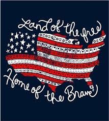 The Land Of The Free And The Home Of The Brave Land Of The Free Home Of The Brave Flag Quote Usa Flag Usa Flag Art