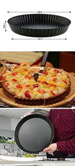 Pie Pan Removable Bottom Tedgem 2 Pack 8 8 Inches Non Stick Removable Loose Bottom Quiche Tart Pan Tart Pie Pan Round Tart Quiche Pa Quiche Pan Pie Pan