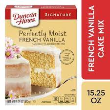 Check spelling or type a new query. Duncan Hines Moist Deluxe French Vanilla Premium Cake Mix 15 25oz Target