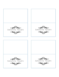 Then highlight the names and choose the font you want to use, the color of the ink and the size. 50 Printable Place Card Templates Free á Templatelab