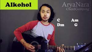Chord Gampang Alkohol Sisitipsi By Arya Nara Tutorial Gitar Untuk Pemula Youtube