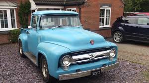 Image result for DIamond Blue 1956 Ford Truck