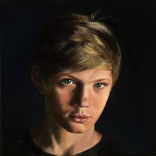 A winter portrait of a young boy, Toronto