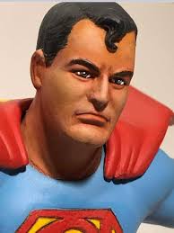 Vintage 1964 Aurora Superman Glue-Bomb Restoration