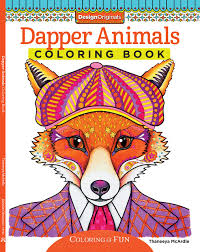Animal coloring pages are pages in which pictures are drawn in black and white format. Buy Dapper Animals Coloring Book 13 Coloring Is Fun Book Online At Low Prices In India Dapper Animals Coloring Book 13 Coloring Is Fun Reviews Ratings Amazon In