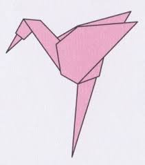 U N Mobile Aerien Parfait Pour Decorer Une Chambre De Petite Fille J Ai Realise Celui Ci Specialement Pour Tessa Flamant Rose Tuto Origami Flamant Rose Dessin