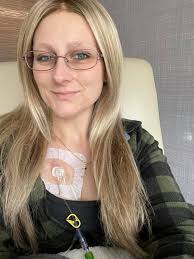 Today is round 6.​ I'm over halfway done with my chemo treatments. Yay me!" 