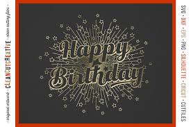 Freepik free vectors, photos and psd freepik online editor edit your freepik templates slidesgo free templates for presentations storyset free editable illustrations. Foil Quill Happy Birthday Single Line Sketch Design Svg 423071 Single Line Designs Design Bundles