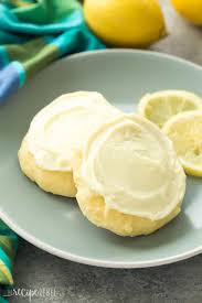These Lemon Sour Cream Sugar Cookies Are Soft Moist And Loaded With Lemon There 39 S No Chill Sour Cream Sugar Cookies Lemon Cookies Easy Sour Cream Cookies