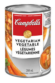 Greger's champion vegetable bean soup up to twice a day. Campbell S Condensed Vegetarian Vegetable Campbell Company Of Canada