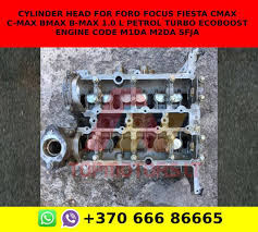 That's actually a bit ahead of similarly powerful but quicker segment competitors, so it perhaps shouldn't quite be considered a negative, just something to be aware of as you compare the pros vehicle layout. Cylinder Head For Ford Focus Fiesta Cmax C Max Bmax B Max 1 0 L Petrol Turbo Ecoboost Engine Code M1da M2da Sfja Ford Focus Cylinder Head Petrol