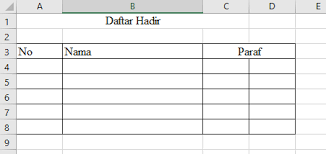 Maybe you would like to learn more about one of these? Cara Membuat Daftar Hadir Menggunakan Excel 2019