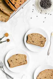 Healthy Chocolate Chip Zucchini Banana Bread Moist Tender Only 128 Calories Re Zucchini Banana Bread Healthy Chocolate Chip Chocolate Chip Zucchini Bread