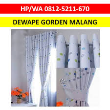Tak hanya berfungsi sebagai penghalang terik sinar matahari, gorden jendela kecil ini juga bisa berfungsi untuk memperindah interior ruangan dalam rumah minimalis lho. Hp Wa 0812 5211 670 Jual Gorden Jendela Pendek Malang Jual Gorden Di Malang