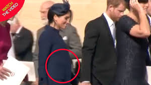 Nun plauderte ein insider weitere details über den noch ungeborenen. Meghan Markle Pregnant Duchess And Prince Harry Announce Baby News As They Begin First Royal Tour Mirror Online
