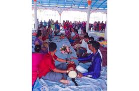 The song evolves as the leader changes the improvisation for different groups.4. Chowtaal Singing Brings Communities Together Guyana Chronicle