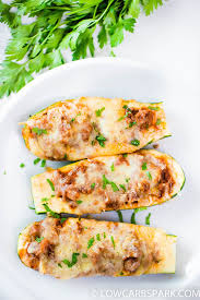 These stuffed recipes will change your mind. Stuffed Zucchini Boats Low Carb Spark