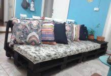 Cuscini colorati fai da te. Cuscini Per Divano Pallet E Bancali Fai Da Te Ital Pallets