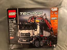 Retired Lego Technic Mercedes Benz Arocs 42043 New Item Sealed Damaged Box Lego Technic Mercedes Benz Mercedes