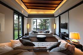 A large living room is connecting to kitchen patio and master bedroom. Soori Residence Six Bedroom Villa Luxury Villa In Tabanan Bali Smith Luxury Villas