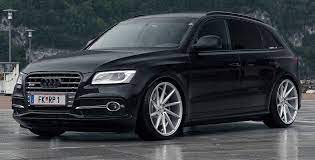 Full Black Audi Sq5 On Vossen Vvs Cvt 01 Supercharged Black Audi Audi Cars Audi Q
