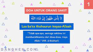 Doa Untuk Orang Sakit 2 Doa Menjenguk Orang Sakit Sesuai Sunnah Banghen Com