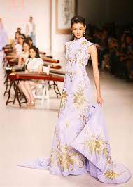 台灣客家花布躍登紐約奔馳時裝舞台 原住民 紐約 客家 台灣大紀元 ladylike women collection women