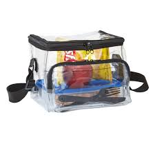Clear Lunch Box Medium Ch 1230 Clear Lunch Bag Lunch Bag Lunch Box