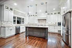 Remodeling your kitchen and want the room to hug you as you walk in? Kitchen Cabinets With 10 Foot Ceilings Foot Kitchen Cabinets Foot Ceilings Kitchen Cabinets Ki White Modern Kitchen White Kitchen Interior White Kitchen Design
